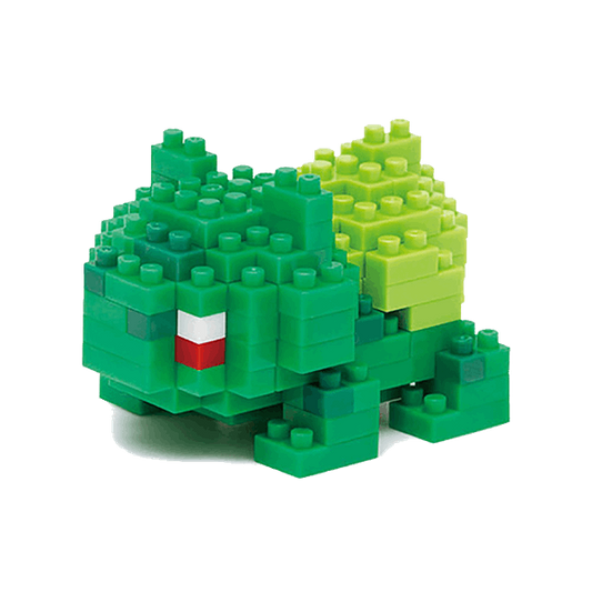 nanoblock Pokémon Bisasam, fertig gebautes Modell