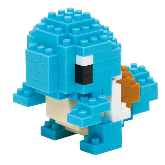 nanoblock Pokémon Schiggy, fertig gebautes Modell