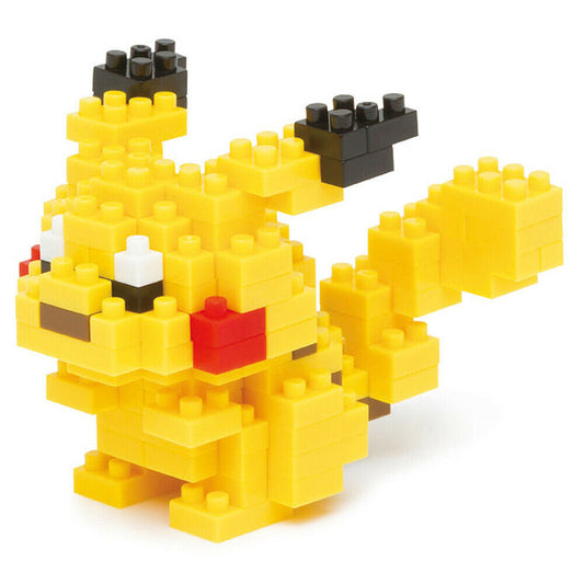 nanoblock Pokémon Pikachu, fertig gebautes Modell