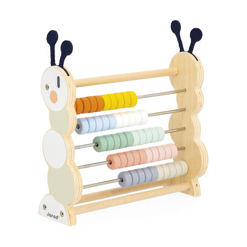 Janod Sweet Cocoon Rechenschieber-Raupe