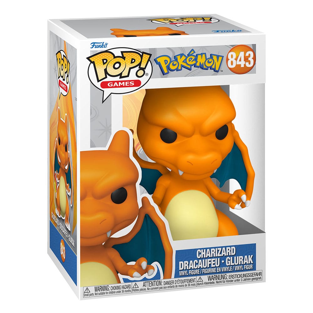 Funko POP! Glurak Vinyl Figur 9cm