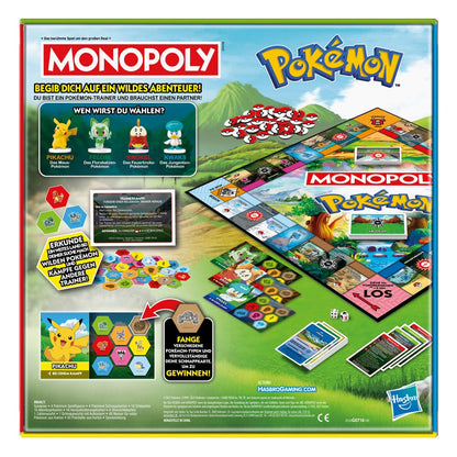 Monopoly Spiel - Pokémon Edition, DE