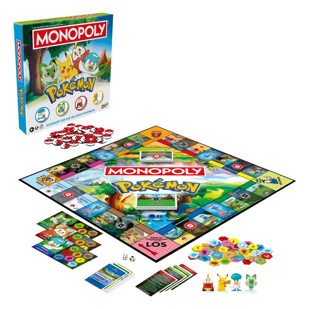 Monopoly Spiel - Pokémon Edition, DE